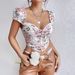 Women's Single Breasted Irregular Fishbone Camisole Sexy Strap Tank Top Thin Spring/Autumn Summer Polyester_ecoleips.com