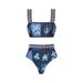 European And American New Ins Style Split Swimsuit Women's High Waist Bikini Umbrella Skirt Suit Women_ecoleips.com