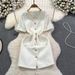 Inspired French V Neck Summer Dresses Women's Clothing Chic Slimming Unique Stylish Dress Exude Sophistication_ecoleips.com