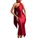 Women’s Clothing Summer New Long Skirt Women's Clothing Fashion Temperament Sexy Backless Dress Dress Female_ecoleips.com