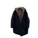 girl 2025 Winter Korean Version Loose Plus Size Sand Washed Reversible Hooded Jacket Versatile Warm Cotton Coat For Women_ecoleips.com