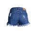 European And American Street Style Personalized Fashion Shorts, Trendy Women's Studded Denim Hot Pants 0.5KG_ecoleips.com