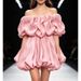 Women's Korean Style Off-Shoulder Blouse Ruffled Lantern Sleeves Chic Fashionable Versatile Spring Top_ecoleips.com