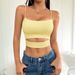 Voya Women's Fashion Versatile Short Tank Top 2026 Spring/Summer New Sleeveless Design Top_ecoleips.com
