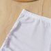 2026 New Solid Color Mesh High-Waisted Women's Swim Briefs, European And American Drawstring Bikini, Foreign_ecoleips.com