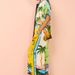 Women's clothing fashion personality printed short-sleeved color matching holiday leisure tether suit_ecoleips.com