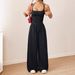 New Suspender Jumpsuit For Spring And Autumn 2025, Casual And Comfortable, Suitable For Daily Wear During Travel And Vacation_ecoleips.com