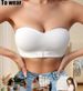 Aria Basics Aria Basics Cross-border Bestseller Front-clasp Strapless Tube Top Women, Anti-slip, Anti-exposure, Off-shoulder, Beautiful Back,_ecoleips.com