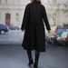 2026 Woolen Coat With Fashionable Style And Large Size, Women's Long Jacket With Waistband, Wholesale_ecoleips.com