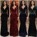 Women's Clothing Women's Sequined One Shoulder Tube Top V Neck One Sleeve Low Cut Dress Style Hip Sexy Dress_ecoleips.com