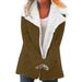 Women's Fleece-Lined Long Sleeve Cotton Coat - Warm Winter Jacket With 9 Colors & 8 Sizes (S-5XL)_ecoleips.com