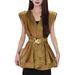 Women's Clothing Internet Celebrity Style High End V Neck Stylish Commuter Tops For Women Summer Shirt_ecoleips.com