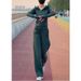 Women's Casual Sports Suit Spring/Autumn 2025 New Fashionable And Stylish Youthful Loose-Fit Running Sportswear_ecoleips.com