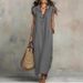 Elegant Bohemian Flying Dress For Women Spring/Summer Casual Dress_ecoleips.com