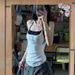 American-style Spicy Girl Tube Camisole For Women, Summer Outerwear, Sleeveless, Slim-fit, Basic Versatile Two-piece Top_ecoleips.com