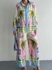 Trendy 3D Print Linen Shirt & Pants Set - Long Sleeve Casual Two-Piece Outfit For Men & Women_ecoleips.com