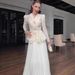 Modest Evening Dress Elegant Maxi Dress For Women Long Sleeved European American Style From New Autumn Collection_ecoleips.com