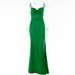 Women's Sexy Halter Neck Long Dress High Slit Elegant Evening Gown Style New_ecoleips.com