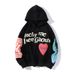 Kanye Graffiti Letter Print Thickened Fleece Lined Hoodie European American Style Sweatshirt For Men And Women 2026 Hot Selling_ecoleips.com
