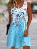 2025 European And American Foreign Trade Cross-Border New Summer Sleeveless Floral Print Dress_ecoleips.com