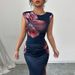 Women's Clothing Slim Dress Sleeveless One Step Skirt Hip Long Skirt_ecoleips.com