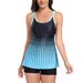 2025 New Split Women's Bikini Tankini Flat Angle Swimsuit_ecoleips.com