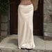 DiYun European And American Elegant Solid Color Long Skirt Women's Clothing 2025 Autumn/Winter_ecoleips.com