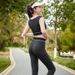 Women's Clothing Color Block Sports Yoga Suit Outdoor Bra Vest Cross-Over Pilates Fitness Wear Top_ecoleips.com