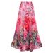 Suspender Bow Fashionable Print Contrast Color Design Three Piece Skirt Style Blouse One Piece Swimsuit_ecoleips.com
