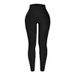 LazyZoom Ribbed Sports Leggings Seamless High Waist Fitness Pants Yoga Outfit Set_ecoleips.com