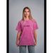 American Retro Washed Rose Red 2025 Summer Couple Style Casual Versatile 100% Cotton Short Sleeve T-Shirt Ins_ecoleips.com