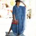 Women's Lightweight Beach Cover Up Button Down Shirt Long Sleeve Sun Protection Swimwear Wrap - UPF 50+ Loose Fit Breezy Tunic For Pool, Vacation_ecoleips.com