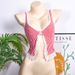 Aria Basics Aria Basics European And American Cross-border Sexy Camisole, New Summer Vacation Style, Chest-enhancing Short Striped Lace Tank_ecoleips.com