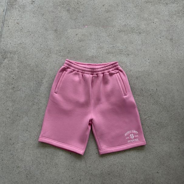 Women's Clothing Summer Short Sleeve T Shirt Sports Short Sleeve Suit Letter Embroidery Loose Suit_ecoleips.com