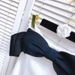 Women's Clothing Temperament Bow Splicing One Shoulder Top Sweet Small Dress Dress_ecoleips.com