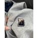 Women's Clothing Retro Gray Plaid Hooded Cardigan Sweater Jacket Women Autumn And Winter New Loose Long Sleeved Top_ecoleips.com