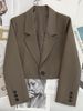 K Short Suit Jacket For Women, New Casual High-end Design, Niche Suit_ecoleips.com