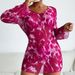 Women's Clothing Multi Color Tie Dye Print Sexy Bikini Bikini Three Piece Women's Swimsuit_ecoleips.com