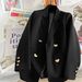 New Gray High End British Style Suit Jacket Women's French Texture Fashion Small Suit_ecoleips.com