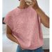 Women's Loose Knit Vest Top - 3D Embroidered Sleeveless Sweater Breathable Acrylic Fabric Elegant Casual & Work Wear_ecoleips.com