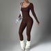 Seamless One-Piece Yoga Jumpsuit – Long Sleeve Full-Body Workout Suit (XS-XXXL, 11 Colors) – Moisture-Wicking & Sculpting For Gym & Pilates_ecoleips.com