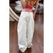 Unisex Punk Style Embroidered Jeans – Oversized Streetwear Denim Pants With Edgy Print (White, S-3XL)_ecoleips.com