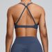 Women's Clothing Beauty Back Yoga Bra Women's V Neck Gathered Sports Underwear Tight Outer Wear Running Fitness Vest_ecoleips.com