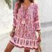 In Stock 2026 European And American Cross-border Printed Shirt Foreign Trade Spring-summer Casual Bohemian Vacation_ecoleips.com