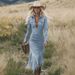Women's Clothing Western Cowboy Fringe Dress – Ride Into Style Retro Slim Fit Summer Dress With Distressed Hem"_ecoleips.com