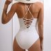 Women's Clothing Swimsuit Female Sexy One Piece Solid Color Bikini Pure Desire High End Beach Vacation Swimsuit_ecoleips.com