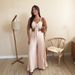 European And American Ready-to-ship Women's Clothing 2025 New Fashion Versatile Camisole Pleated Loose Wide-leg Pants_ecoleips.com