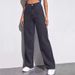 New Cross-border European American Men's And Jeans, Women's High-waisted Slim-fit Straight Denim_ecoleips.com