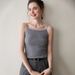 New Autumn Winter Solid Color Women's Cashmere Camisole, Soft And Skin-friendly, Sleeveless Vest With Double Shoulder_ecoleips.com