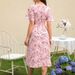 2025 Best-selling Spring/Summer Women's Fashionable Elegant Floral Dress On Cross-border European And American_ecoleips.com